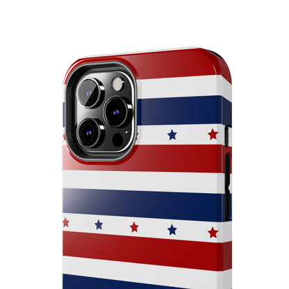 Patriotic Stars iPhone Case