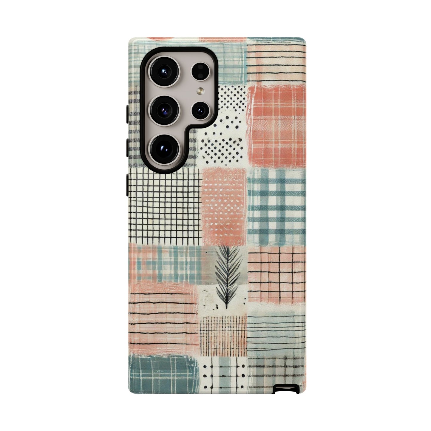 Modern Patchwork Pastel – Stylish Protection with Quilted Farmhouse Vibes