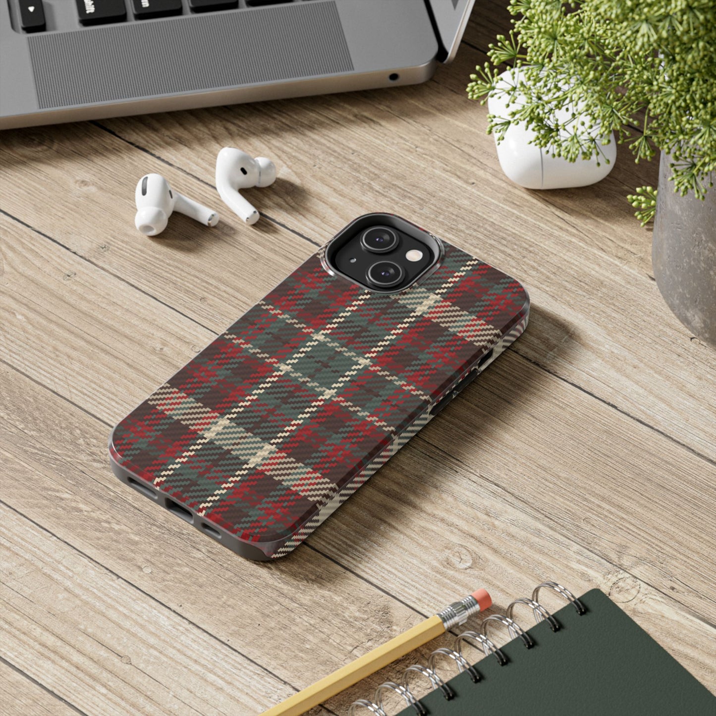 Cozy Rustic Plaid - iPhone Series Case