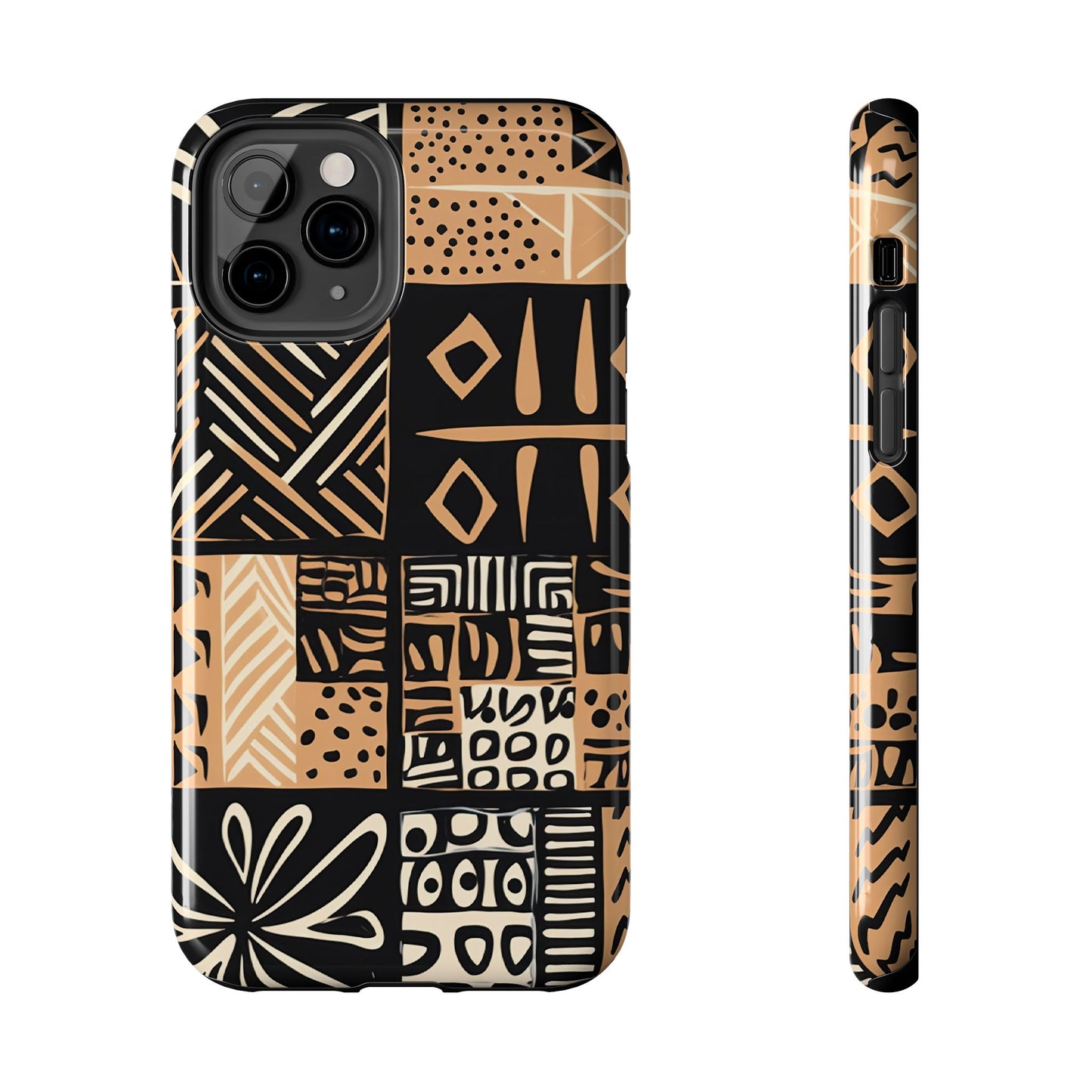 Tribal Geo-Pattern iPhone Series Case – Bold Ethnic Design