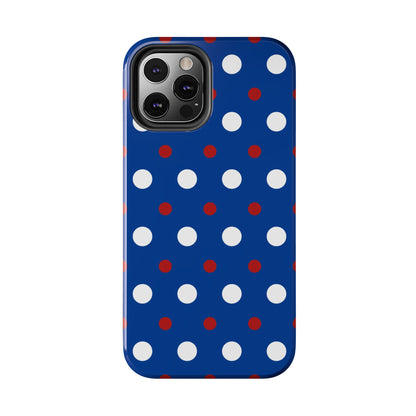 Patriotic Polka Dots – iPhone Case