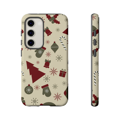 Vintage Holiday Cheer - Samsung Galaxy Series Case