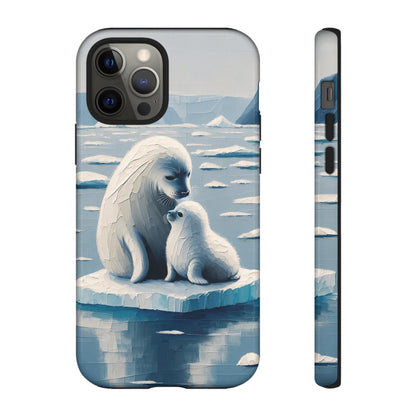 Arctic Serenity Seal iPhone Case