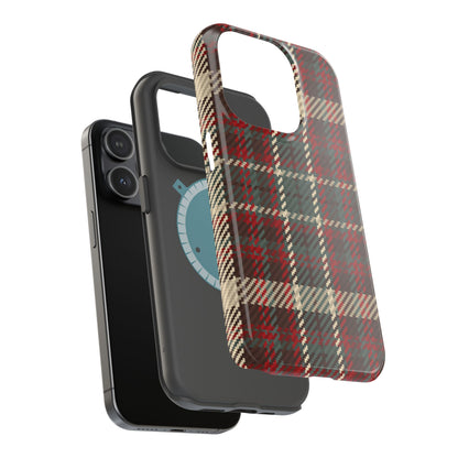 Cozy Rustic Plaid - MagSafe iPhone Series Case