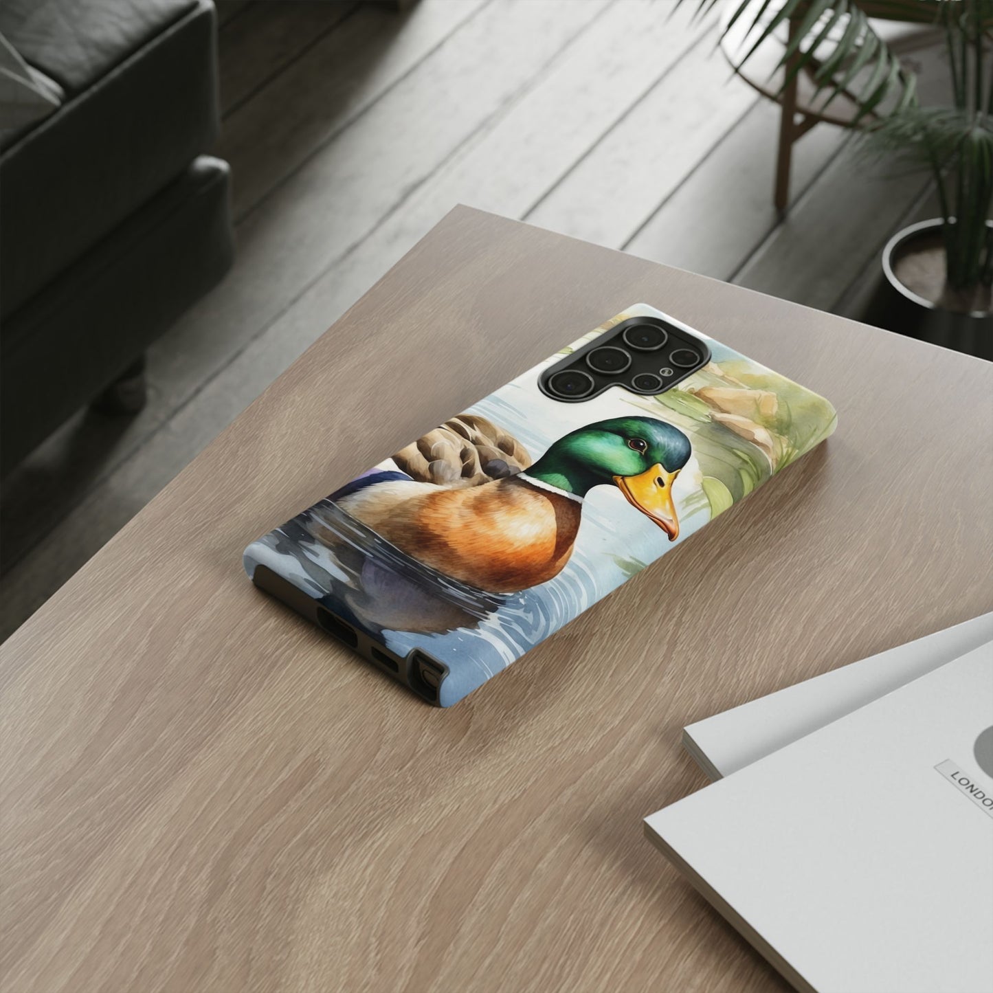 Serene Duck Reflection - Samsung Galaxy Case