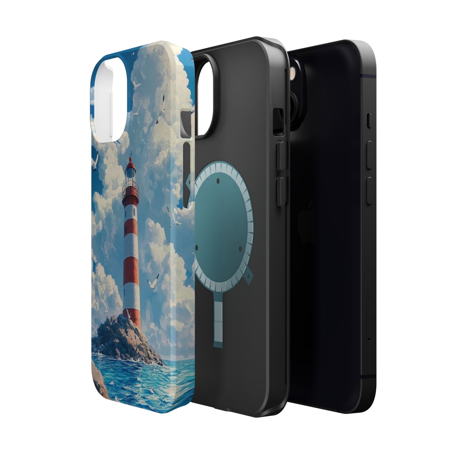 Iphone Case - Majestic Lighthouse Scene Design