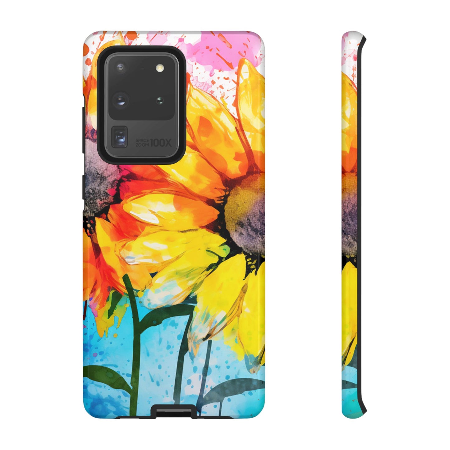 Bold Watercolor Sunflowers - Samsung Galaxy Series Case