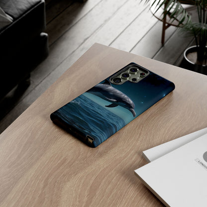 Midnight Ocean Dolphin - Samsung Galaxy Case