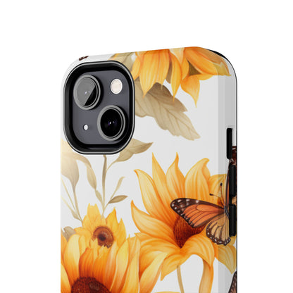 Sunflower & Monarch Garden - iPhone Series Case