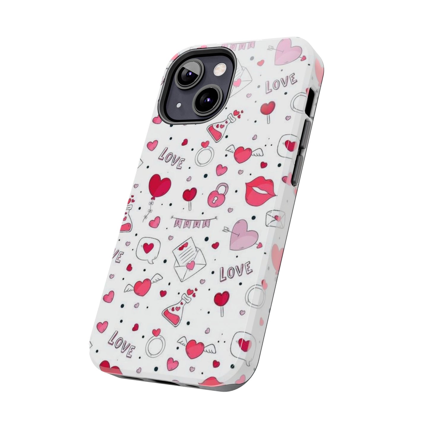 iPhone Case: Romantic Love-Inspired Icons Case