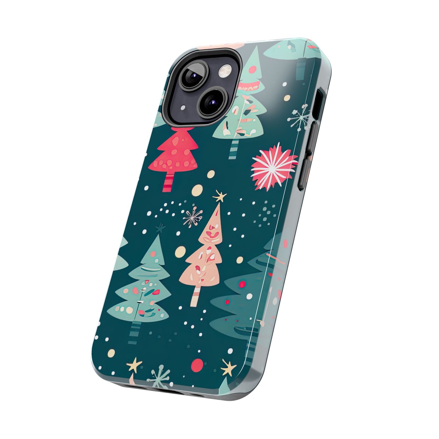 Whimsical Christmas Trees - iPhone Series Case