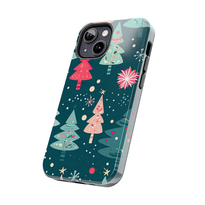 Whimsical Christmas Trees - iPhone Series Case