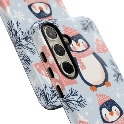 Penguin in Winter Wonderland Samsung Galaxy Case