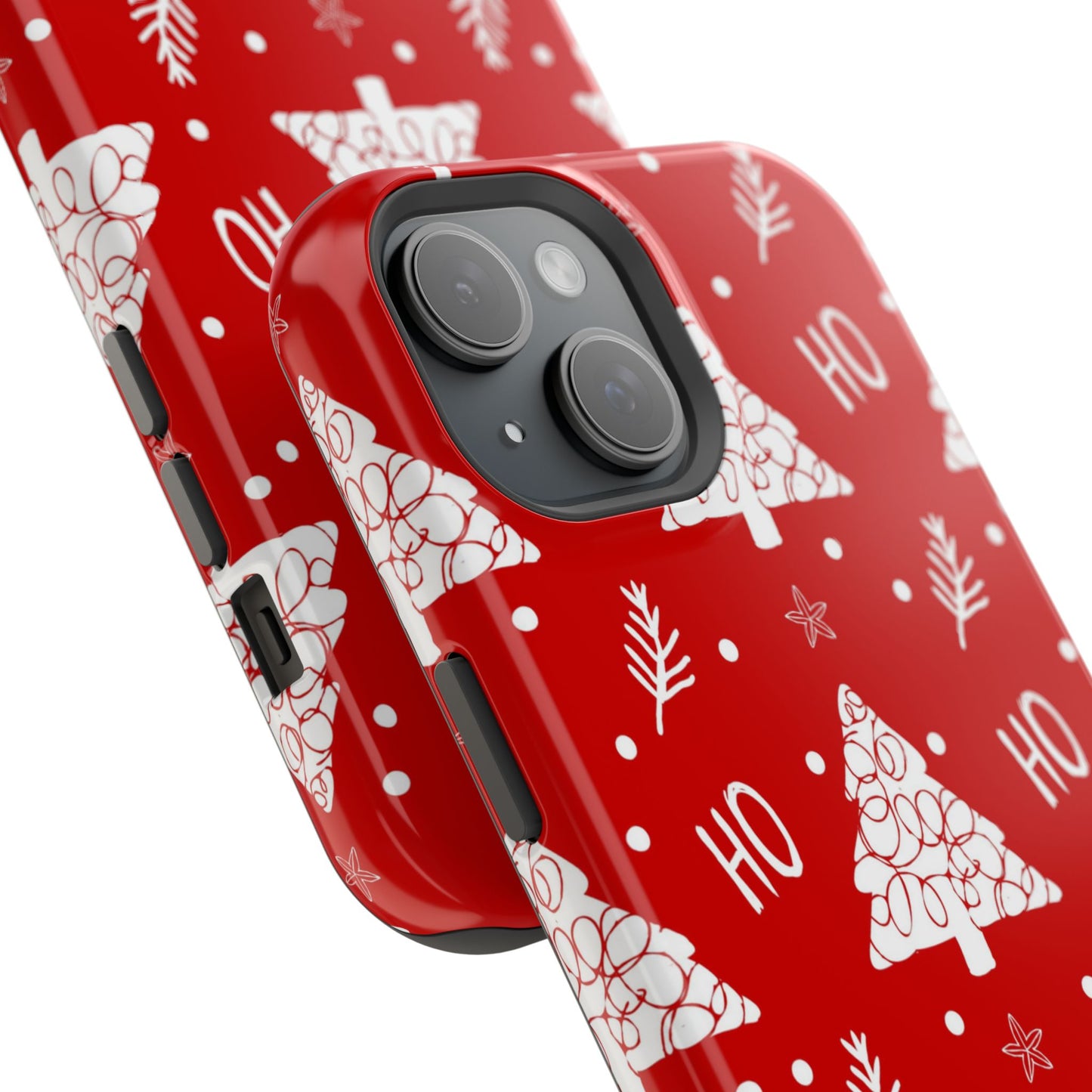 MagSafe iPhone Case: Ho Ho Ho – Christmas Tree Wonderland