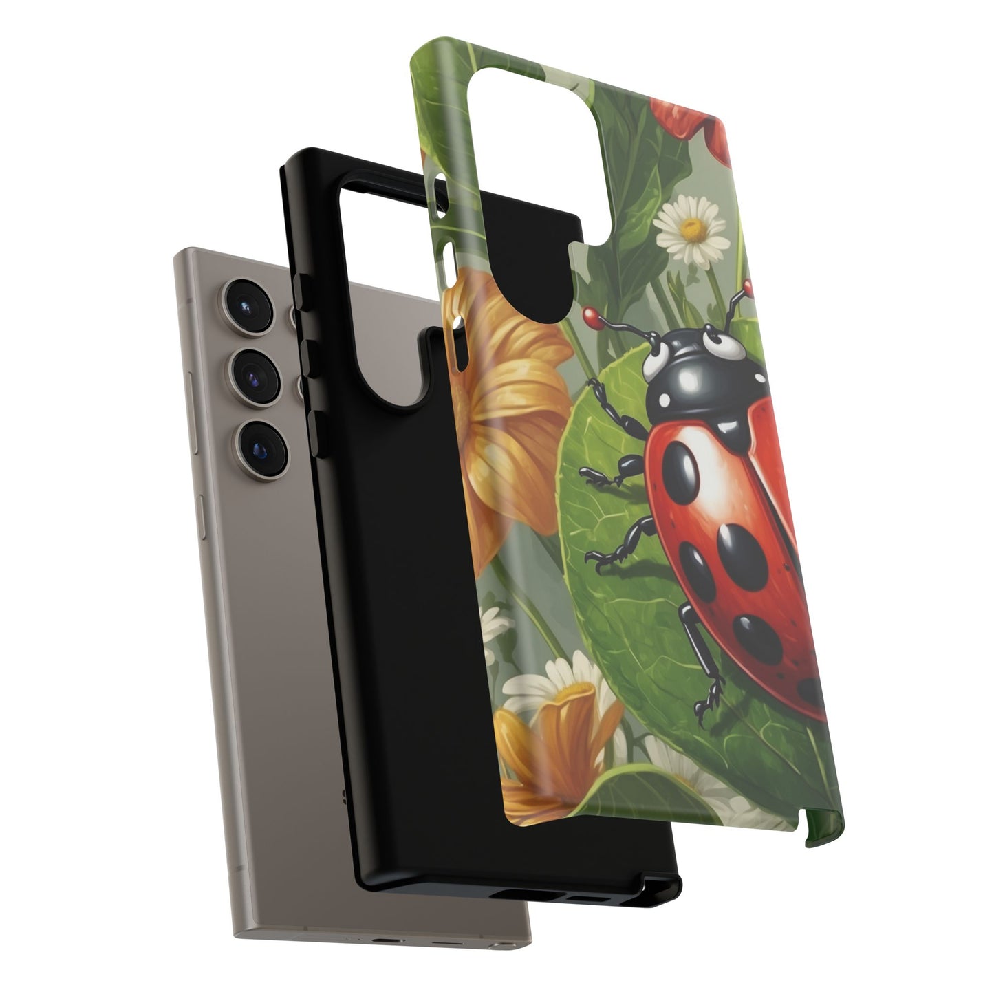 Ladybug Garden Samsung Galaxy Case – Nature-Inspired Design