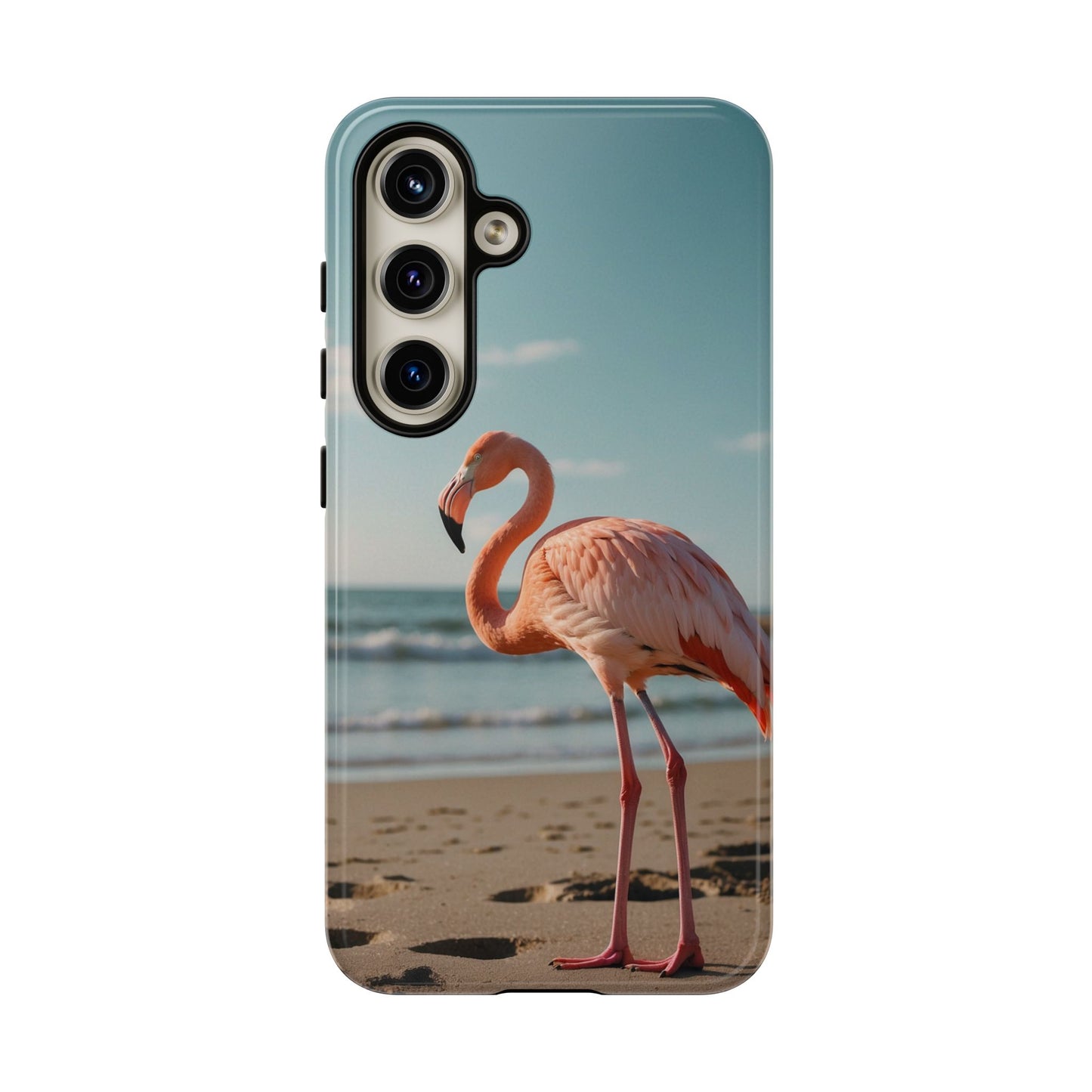 Flamingo Dreams – Bold Tropical Samsung Galaxy Phone Case