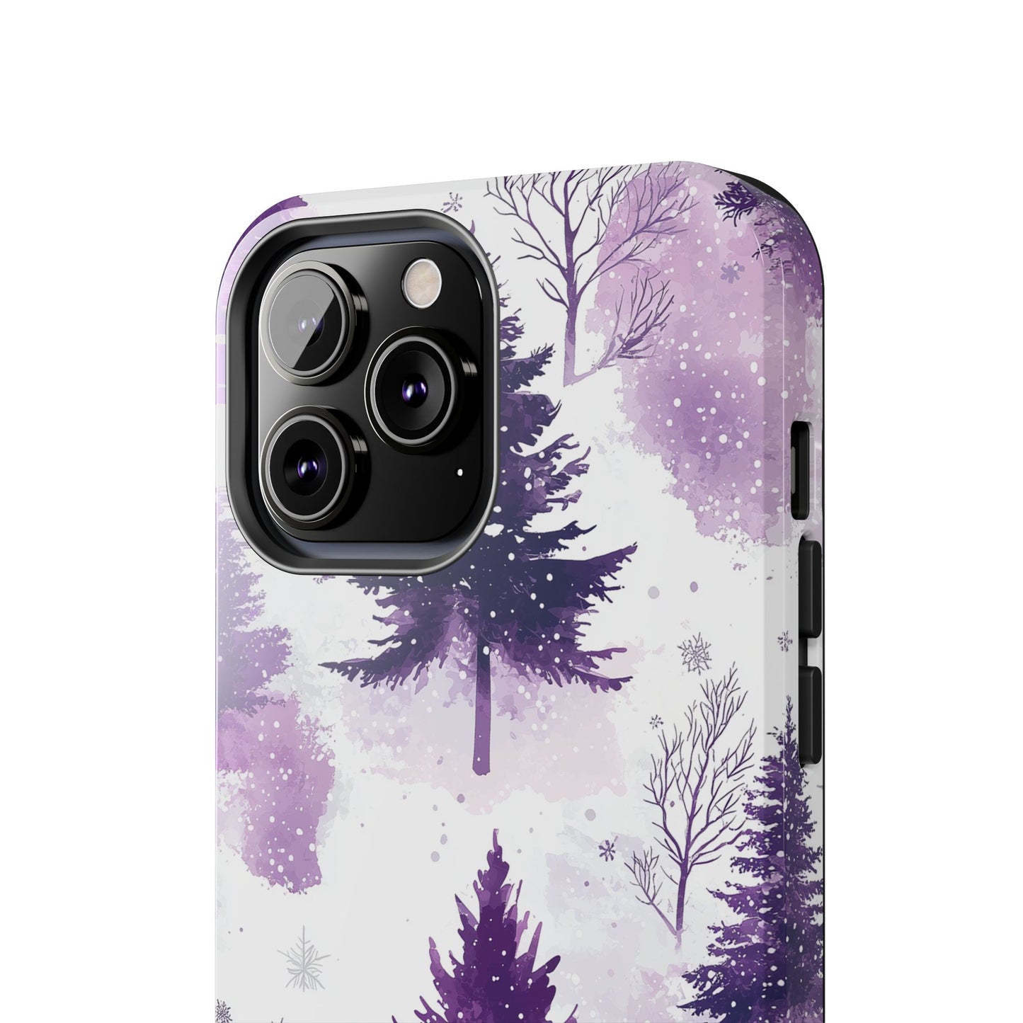 Purple Snowy Forest - iPhone Series Case