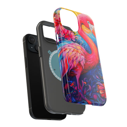 Flamingo Radiance – MagSafe iPhone Cases