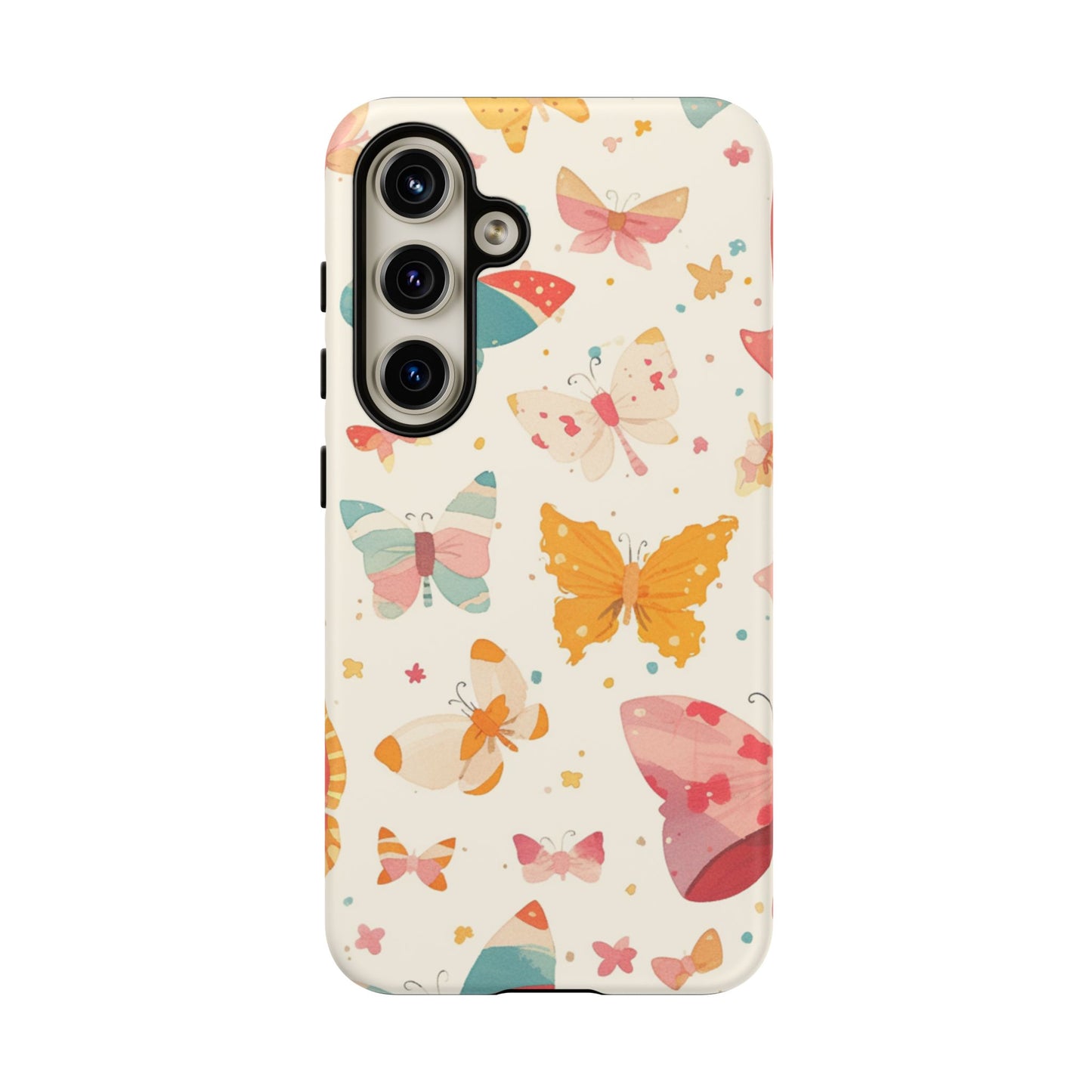 Coquette Watercolor Butterfly iPhone Case