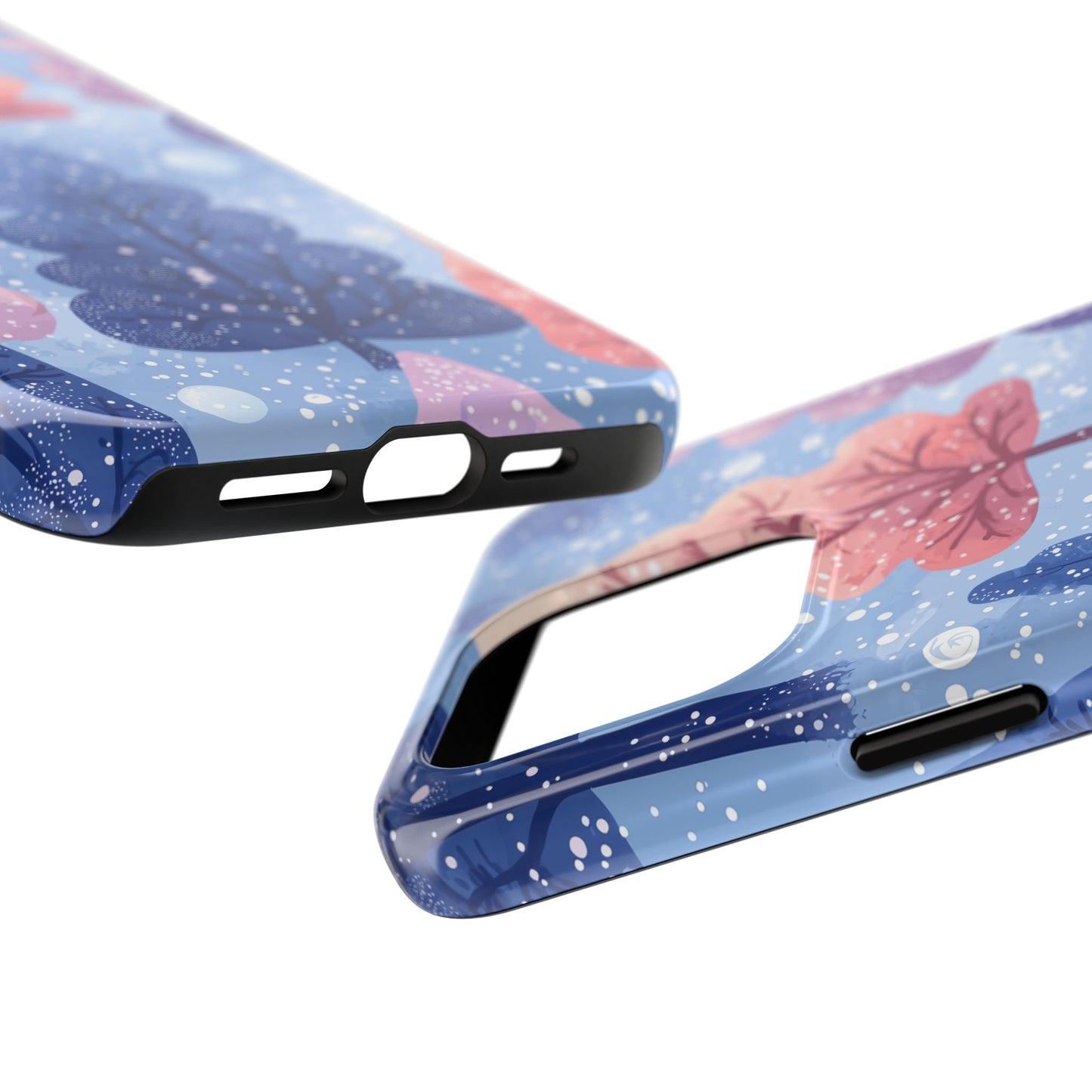 Pink & Purple Winter Wonderland - iPhone Series Case