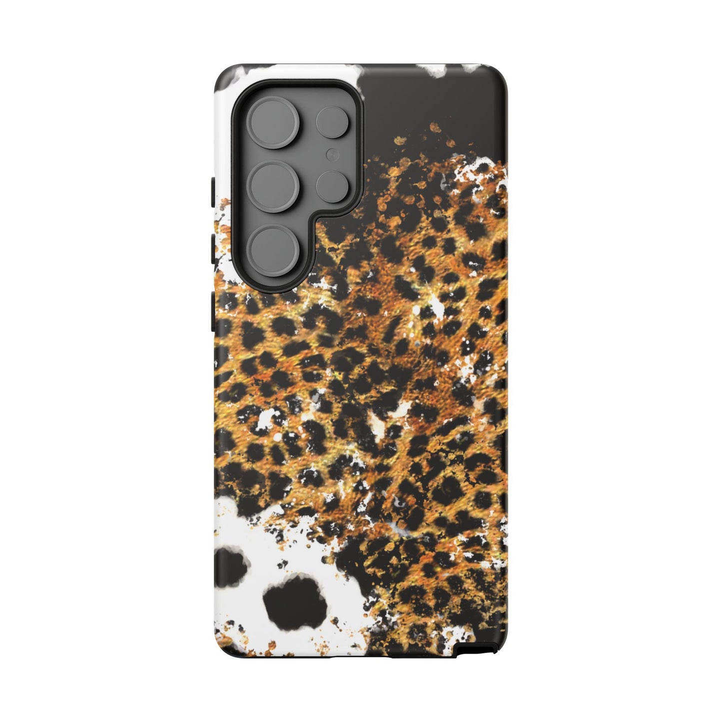 Bold Leopard Ink Splash - Samsung Galaxy Series Case