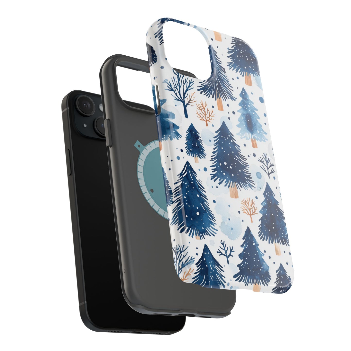 Winter Forest Watercolor - MagSafe iPhone Series Case