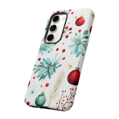 Festive Holiday Ornament Pattern – Samsung Galaxy Case