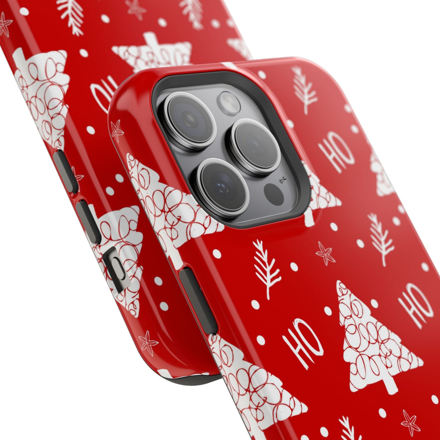 MagSafe iPhone Case: Ho Ho Ho – Christmas Tree Wonderland