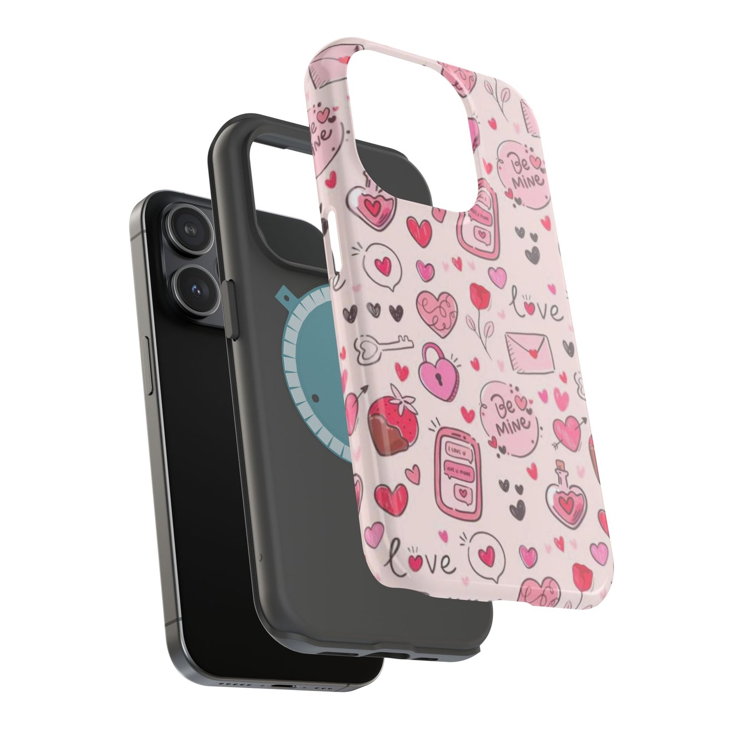 MagSafe Case: Playful Valentine's Day Icons Case