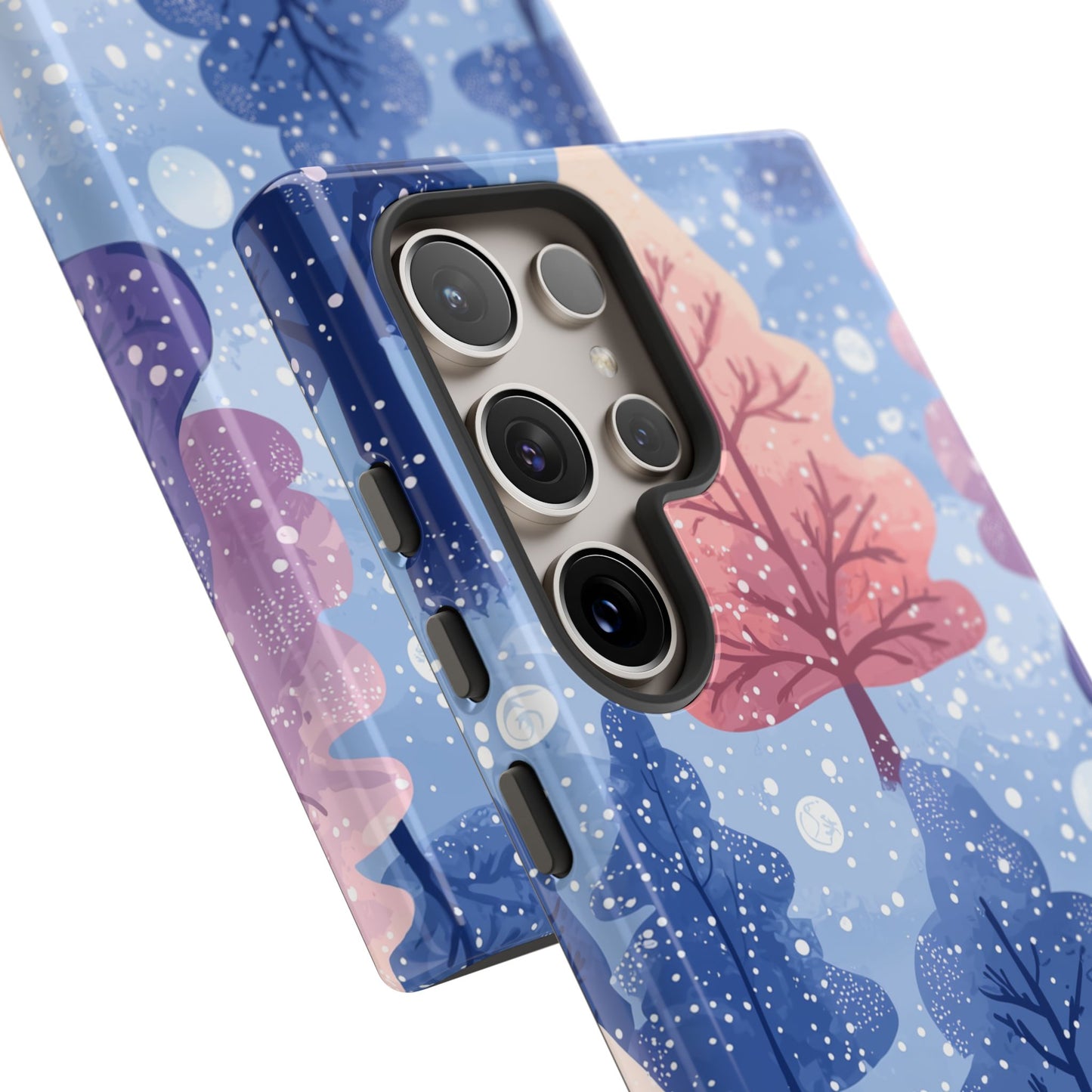 Pink & Purple Winter Wonderland - Samsung Galaxy Series Case