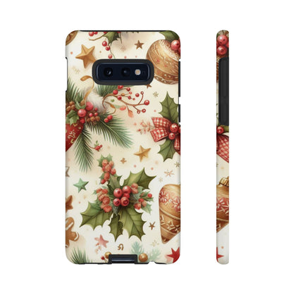 Classic Christmas Stocking & Ornaments Pattern – Samsung Galaxy Series Case