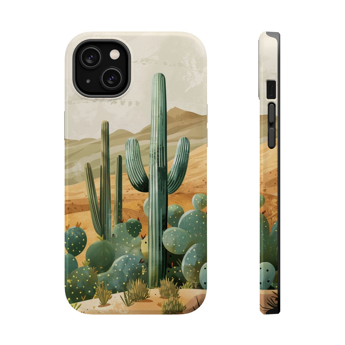 Desert Oasis Cactus iPhone Case