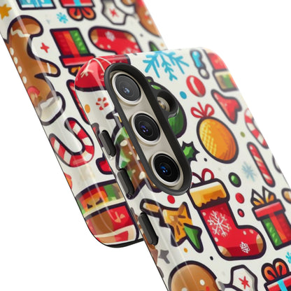 Festive Christmas Icons Pattern – Samsung Galaxy Series Case