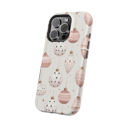 Blush Pink Holiday Ornaments - MagSafe iPhone Series Case