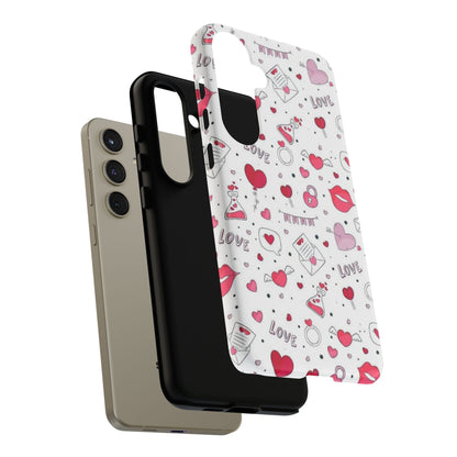 Samsung Galaxy Case: Romantic Love-Inspired Icons Case