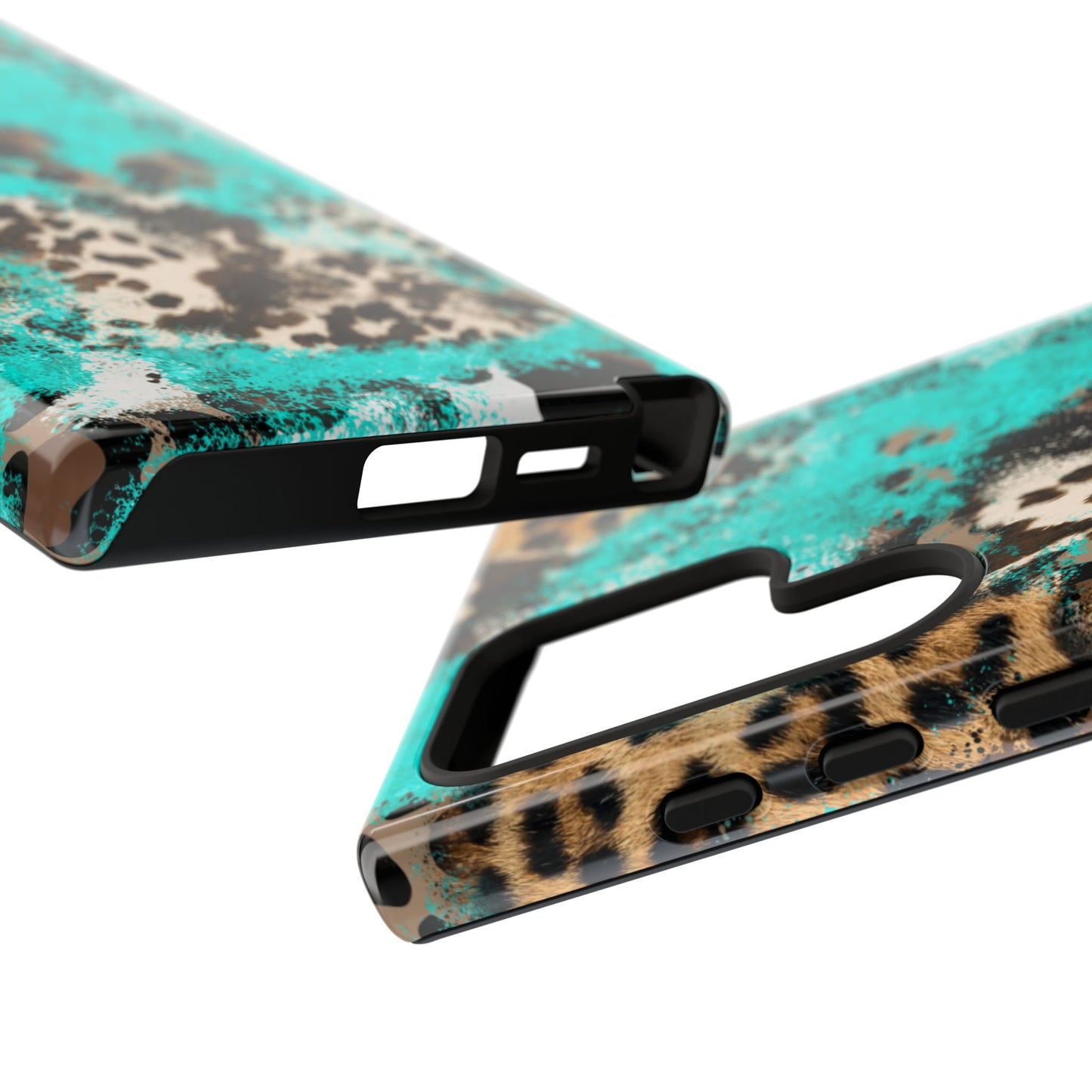 Aqua Splash Leopard - Samsung Galaxy Series Case