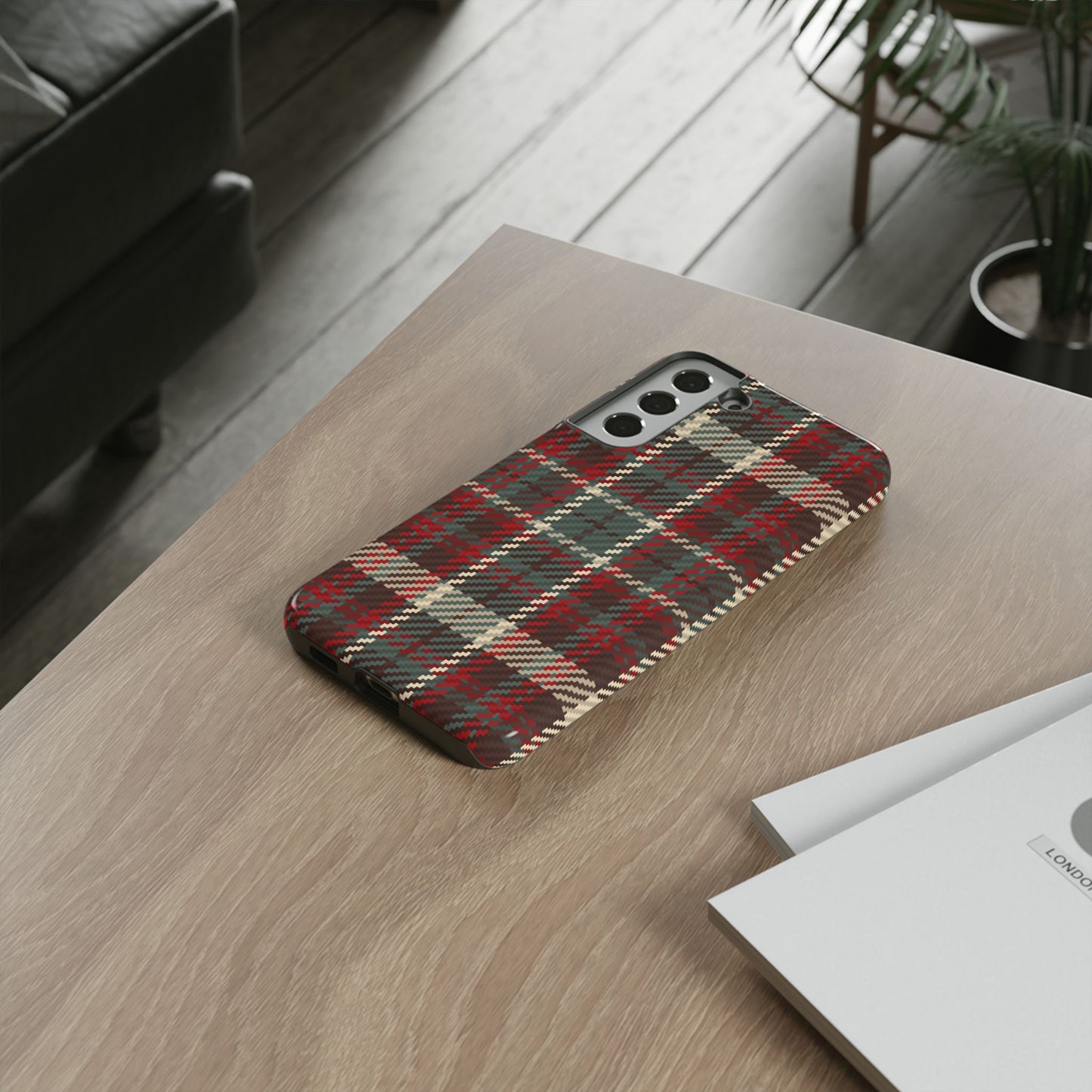 Cozy Rustic Plaid - Samsung Galaxy Series Case