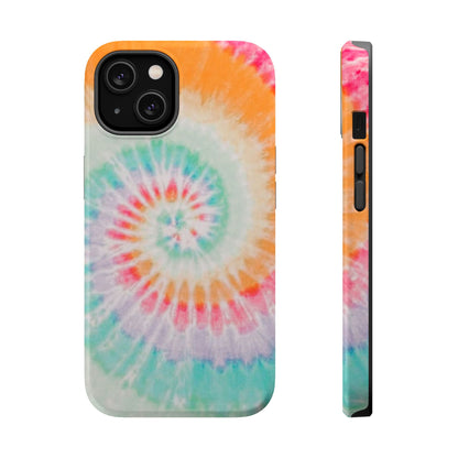 Pastel Tie-Dye MagSafe iPhone Case – Soft Colors & Magnetic Functionality