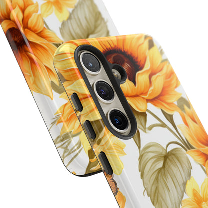 Sunflower & Butterfly Bliss - Samsung Galaxy  Series Case