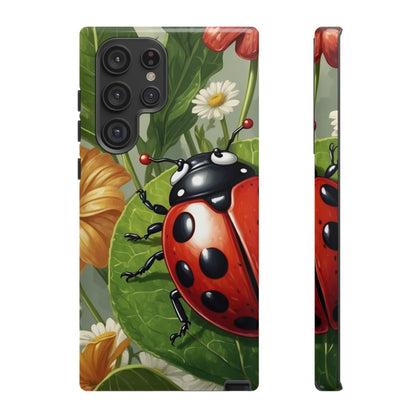 Ladybug Garden Samsung Galaxy Case – Nature-Inspired Design