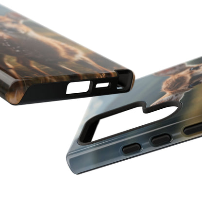 Gentle Fawn in Mountain Meadows Samsung Galaxy Case