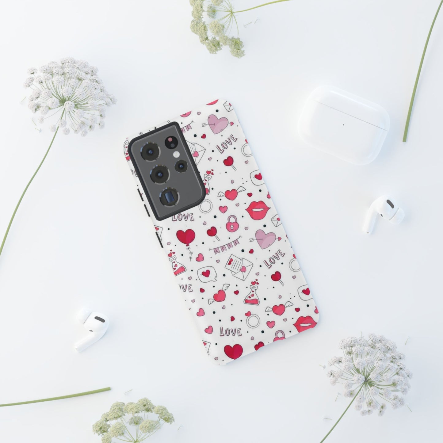 Samsung Galaxy Case: Romantic Love-Inspired Icons Case