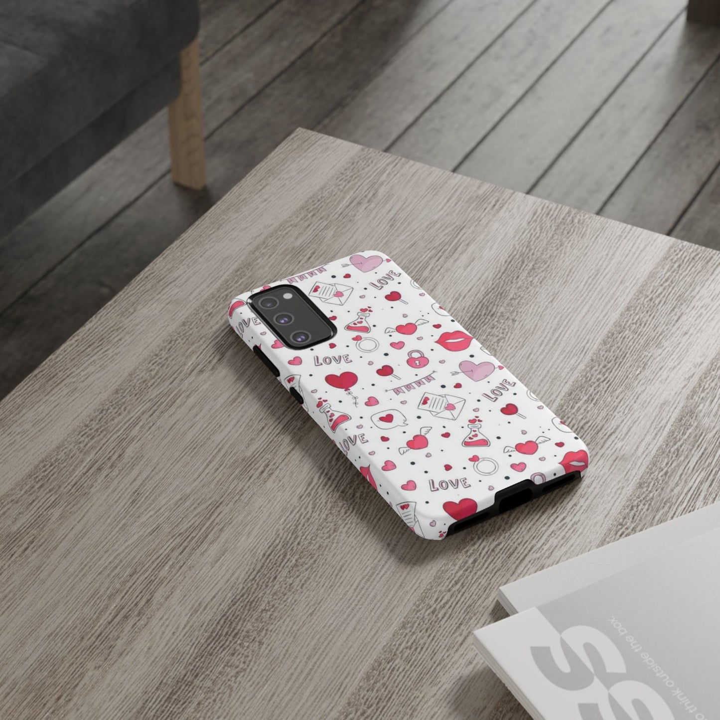 Samsung Galaxy Case: Romantic Love-Inspired Icons Case