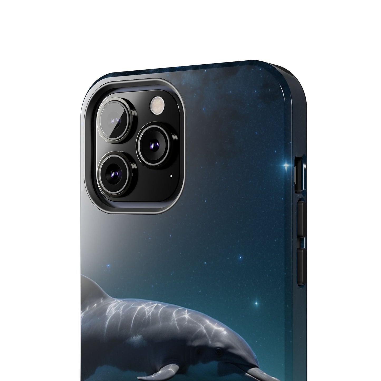 Midnight Ocean Dolphin - iPhone Case