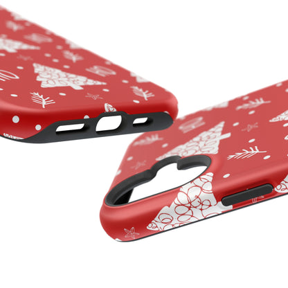 MagSafe iPhone Case: Ho Ho Ho – Christmas Tree Wonderland