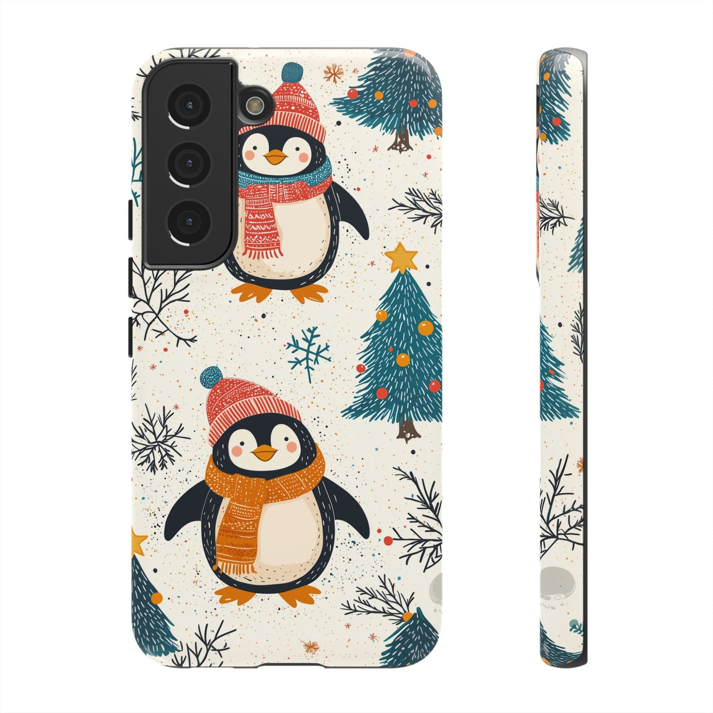 Penguin Wonderland – Snowy Christmas Cheer Samsung Galaxy Case