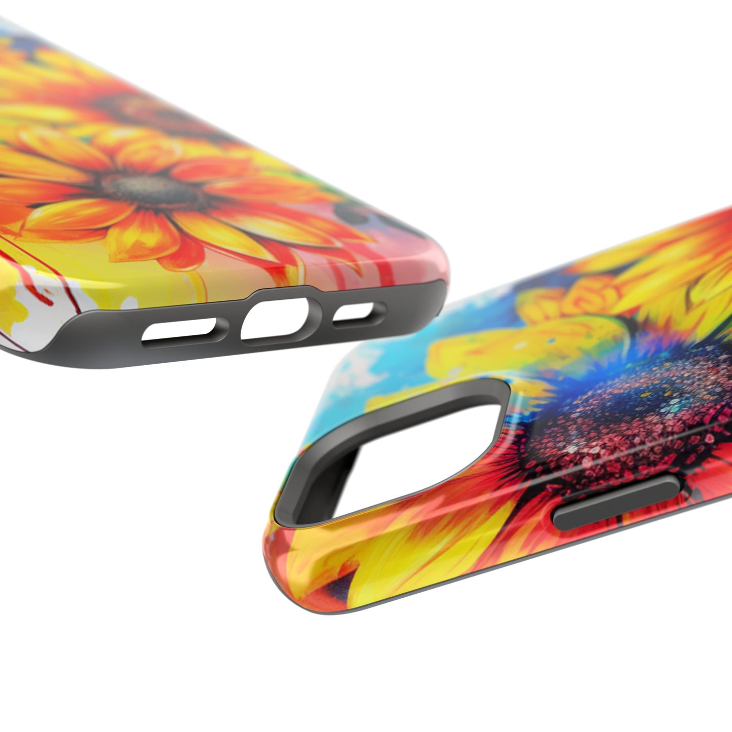 Vibrant Sunflower Splash - MagSafe iPhone Series Case