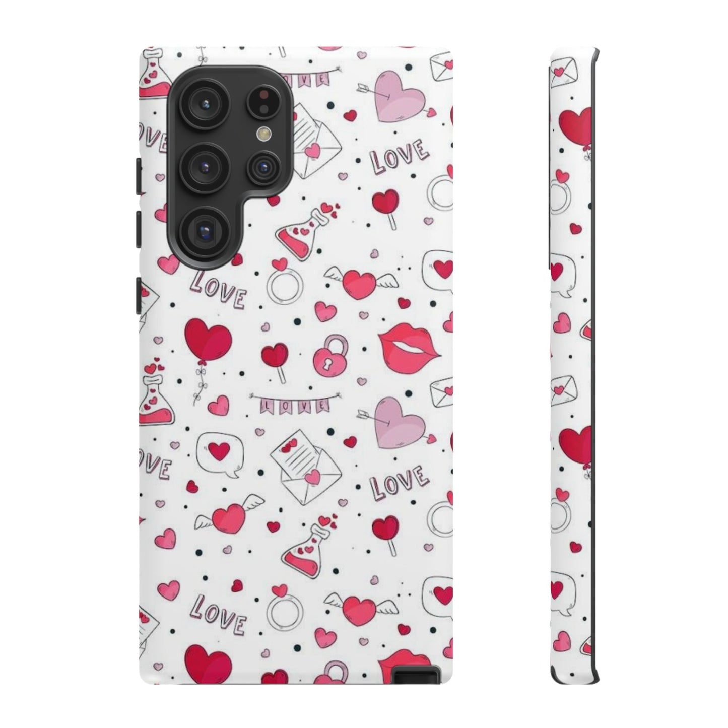 Samsung Galaxy Case: Romantic Love-Inspired Icons Case