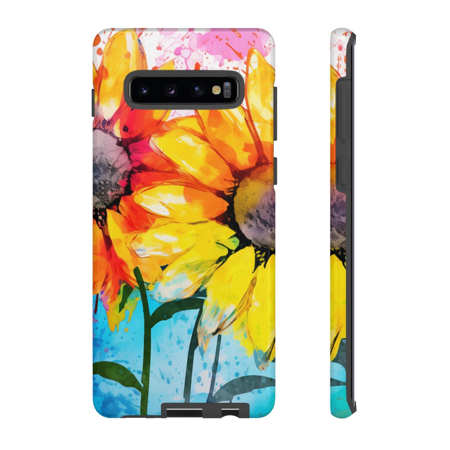 Bold Watercolor Sunflowers - Samsung Galaxy Series Case