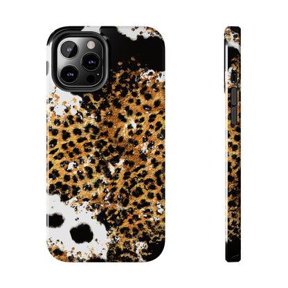 Bold Leopard Ink Splash - iPhone Series Case